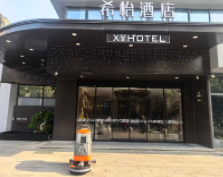 旌旗洗地机交付酒店客户