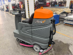 旌旗N7洗地机交付杭州某机电工厂